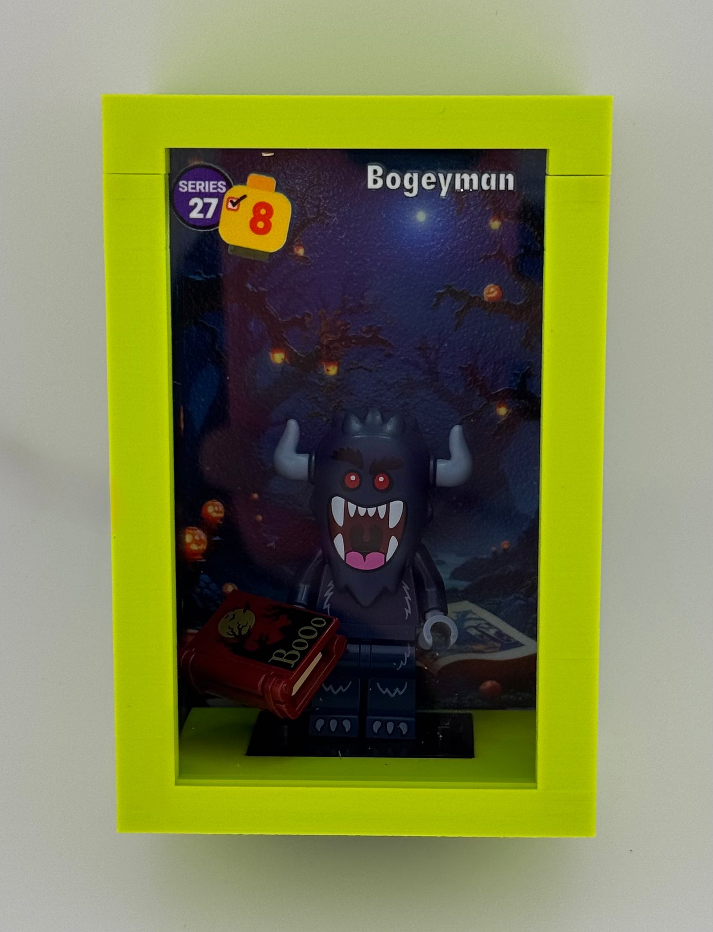 brickAtom Display Case – Custom Display for Minifigures (CMF Series 27 Edition)