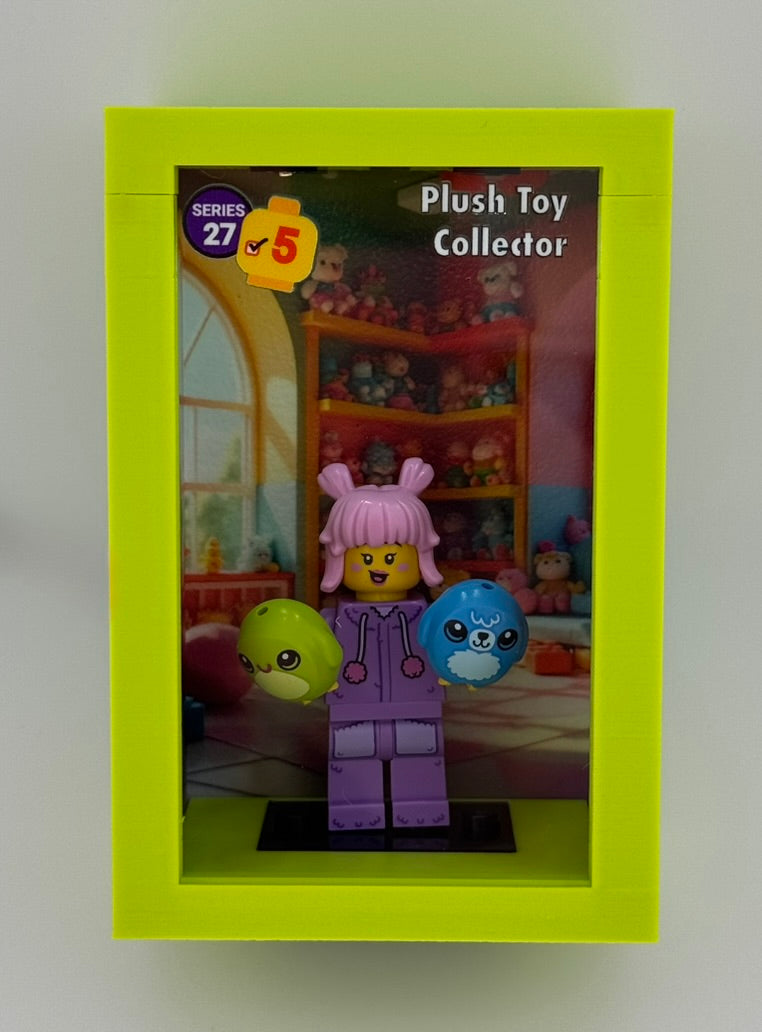brickAtom Display Case – Custom Display for Minifigures (CMF Series 27 Edition)