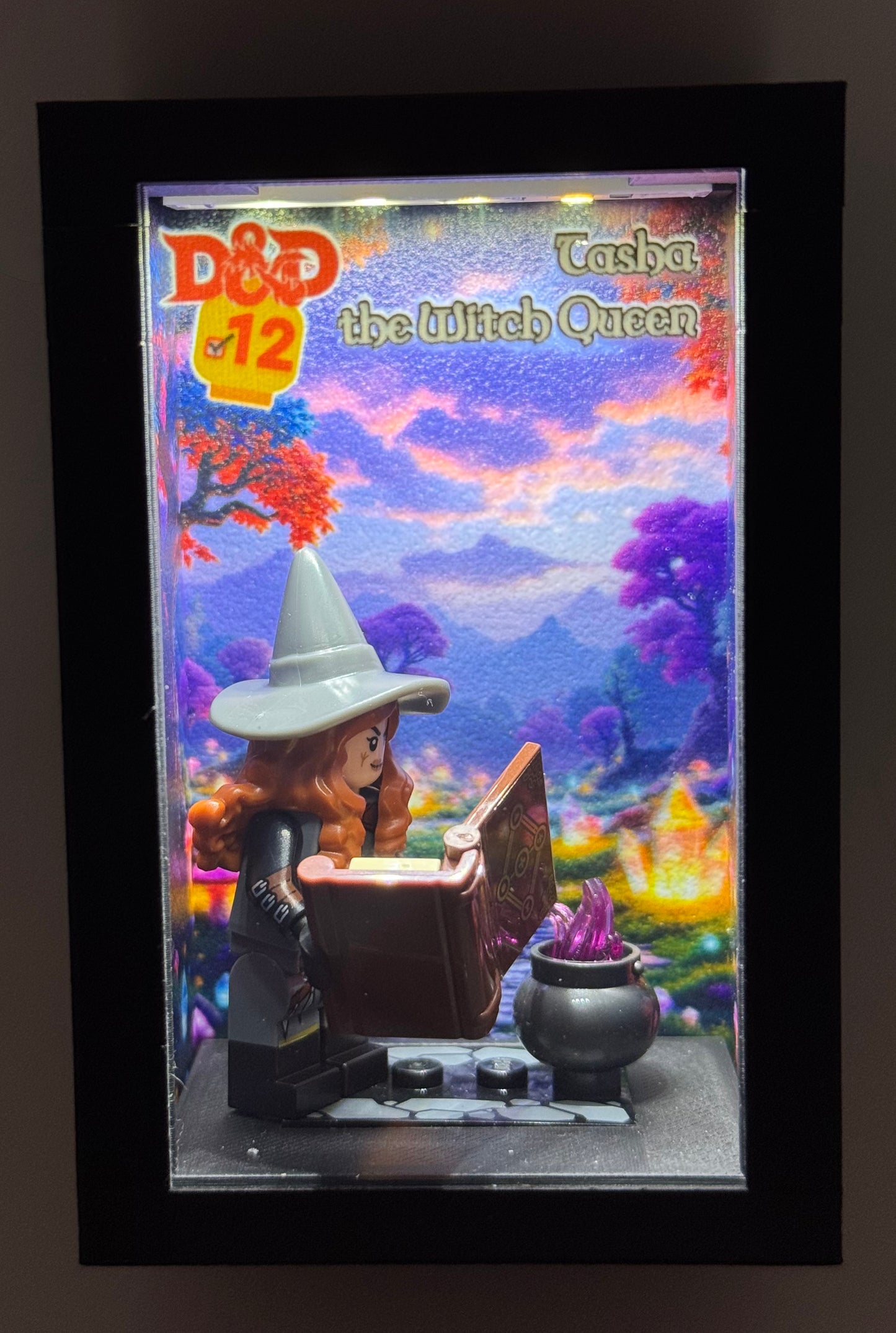 brickAtom™ Display – Dungeons, Dice & Destiny (Dungeons and Dragons Series) 🐉🎲
