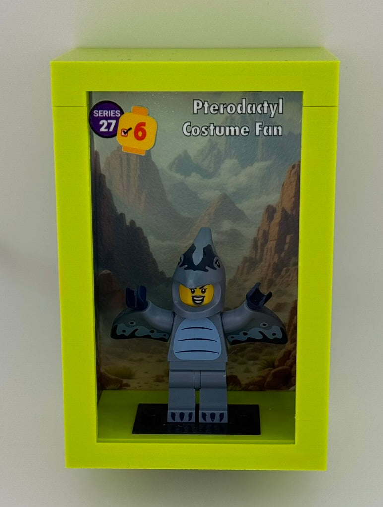 brickAtom Display Case – Custom Display for Minifigures (CMF Series 27 Edition)