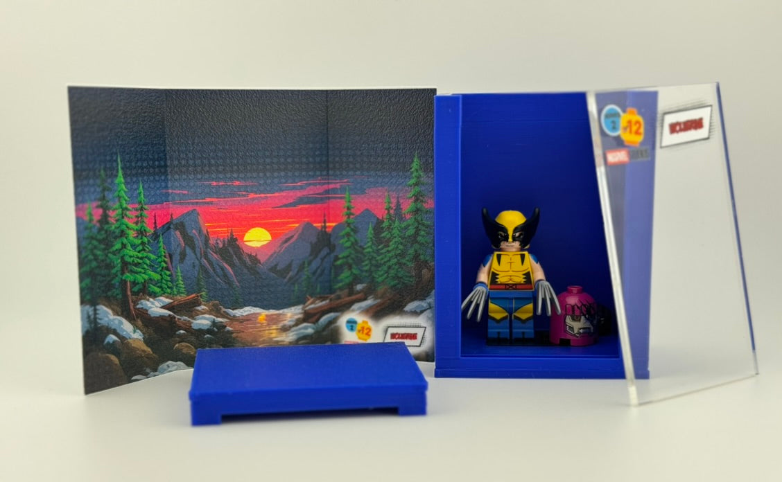 brickAtom™ Display – Multiverse of Minis (Marvel Series 2) 🦸‍♂️🌀