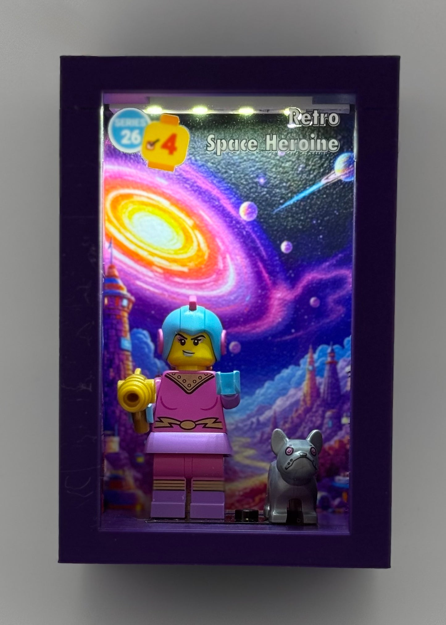 brickAtom™ Display – Space, Slime & Sci-Fi Shenanigans (Series 26 CMF) 👽🚀
