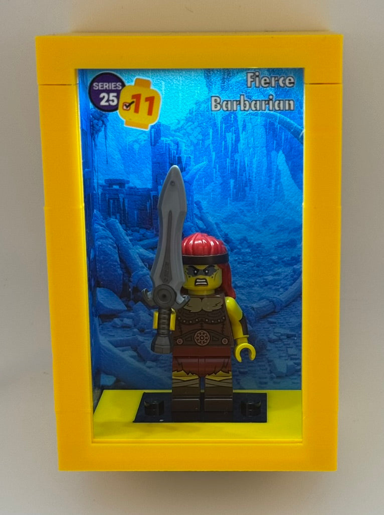 brickAtom™ Display – Chaos, Capes & Character (Series 25 CMF) 🧙‍♂️🎭