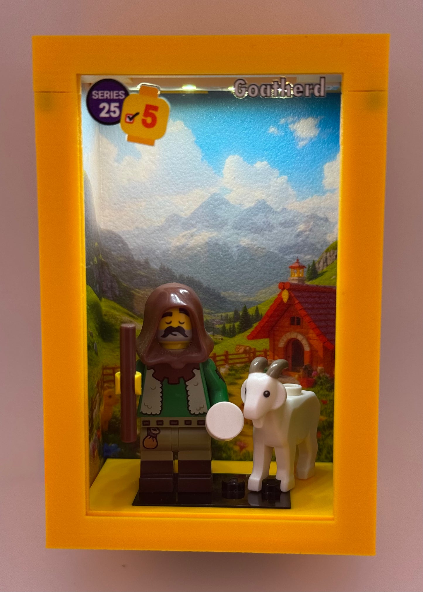 brickAtom™ Display – Chaos, Capes & Character (Series 25 CMF) 🧙‍♂️🎭