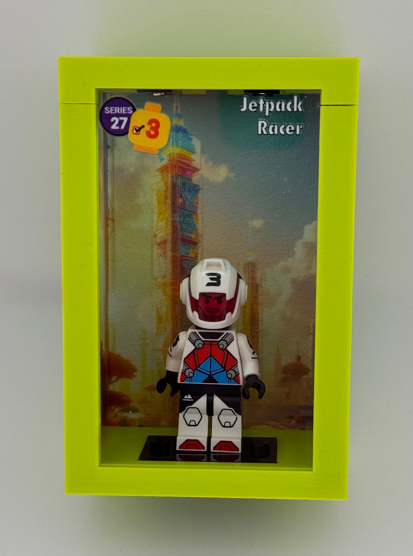 brickAtom Display Case – Custom Display for Minifigures (CMF Series 27 Edition)