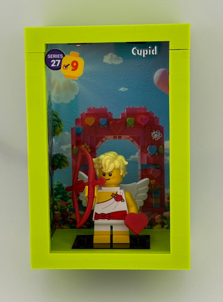 brickAtom Display Case – Custom Display for Minifigures (CMF Series 27 Edition)