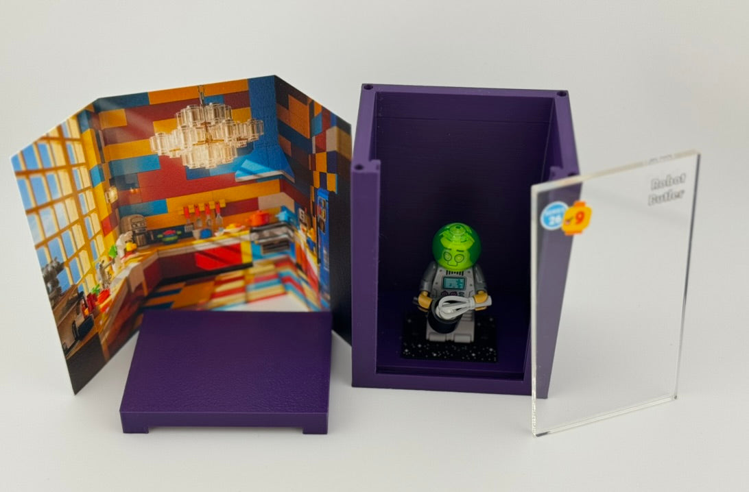 brickAtom™ Display – Space, Slime & Sci-Fi Shenanigans (Series 26 CMF) 👽🚀