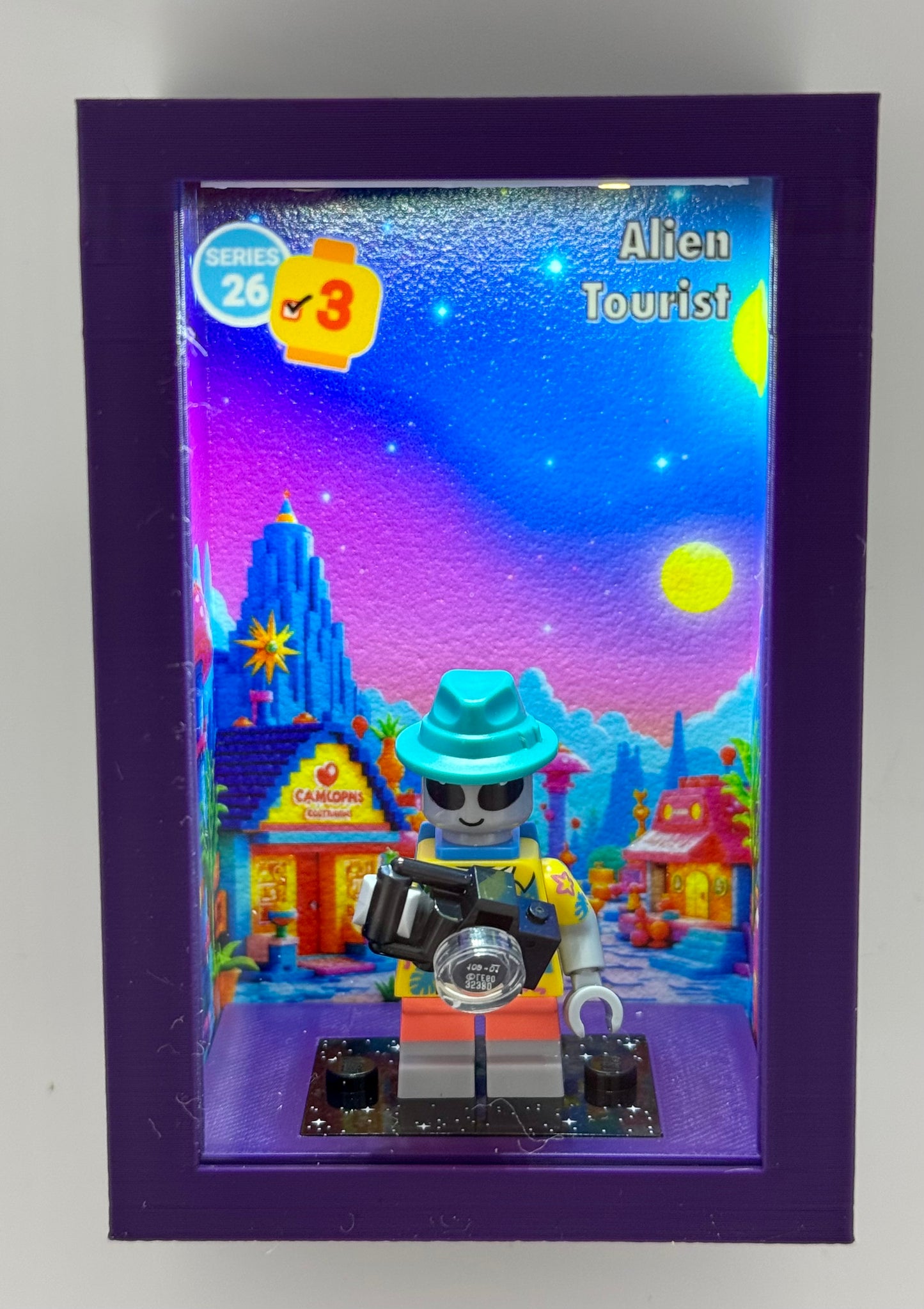 brickAtom™ Display – Space, Slime & Sci-Fi Shenanigans (Series 26 CMF) 👽🚀