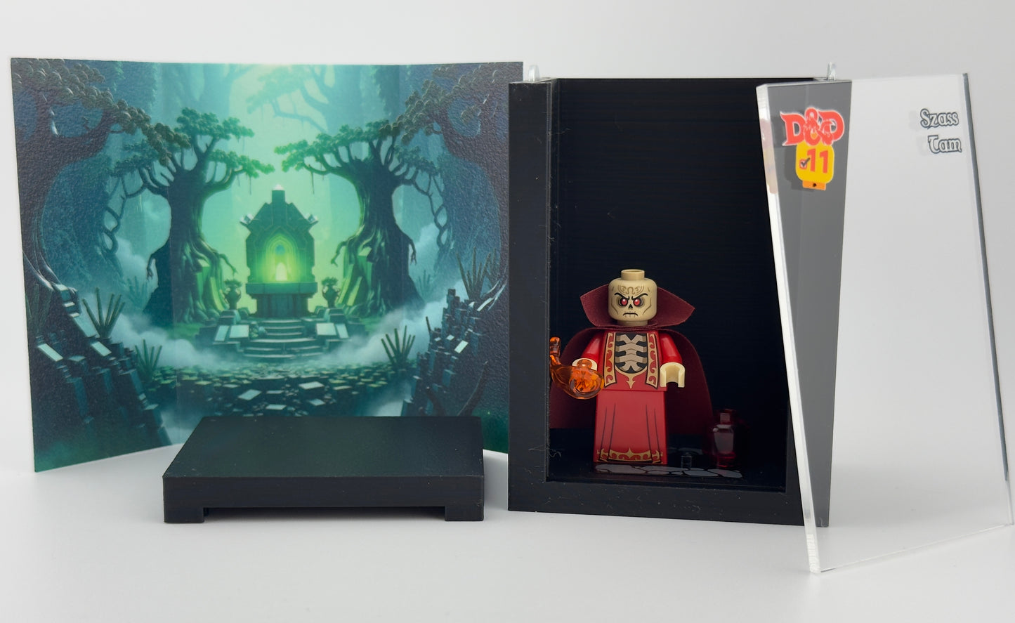 brickAtom™ Display – Dungeons, Dice & Destiny (Dungeons and Dragons Series) 🐉🎲