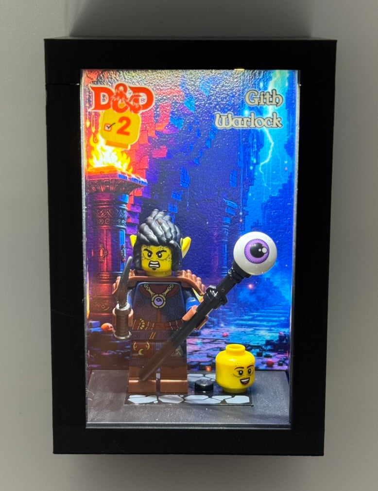 brickAtom™ Display – Dungeons, Dice & Destiny (Dungeons and Dragons Series) 🐉🎲