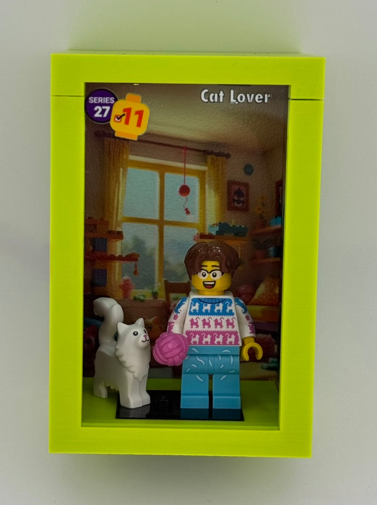 brickAtom Display Case – Custom Display for Minifigures (CMF Series 27 Edition)