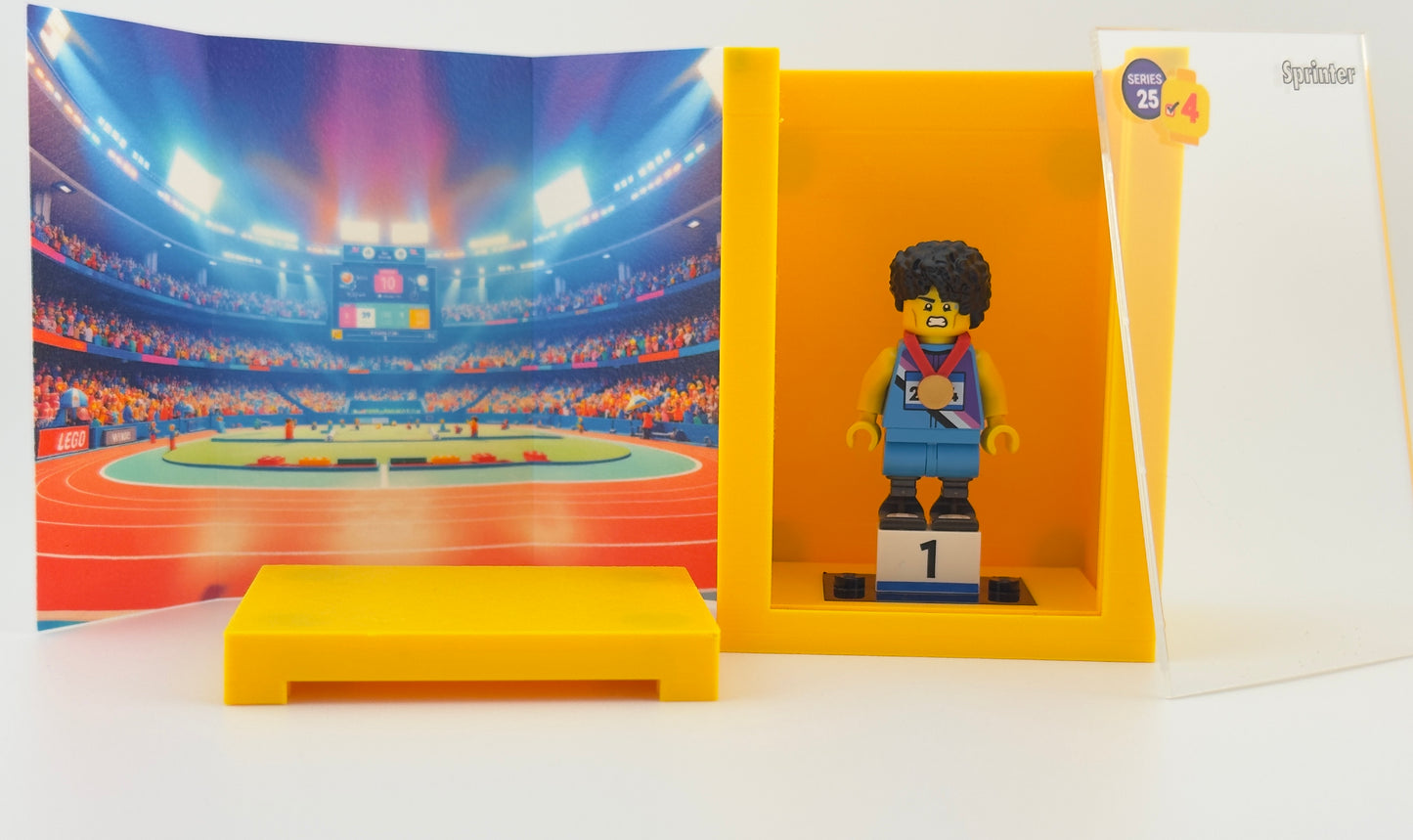 brickAtom™ Display – Chaos, Capes & Character (Series 25 CMF) 🧙‍♂️🎭