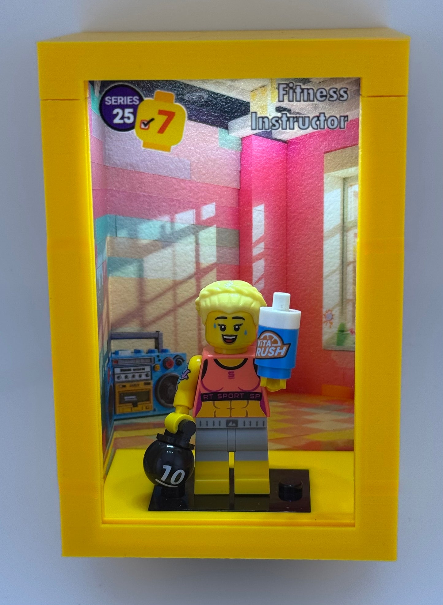 brickAtom™ Display – Chaos, Capes & Character (Series 25 CMF) 🧙‍♂️🎭