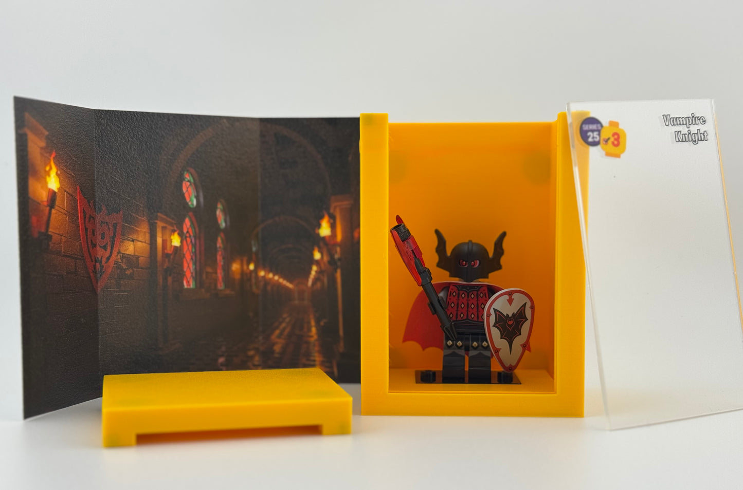brickAtom™ Display – Chaos, Capes & Character (Series 25 CMF) 🧙‍♂️🎭