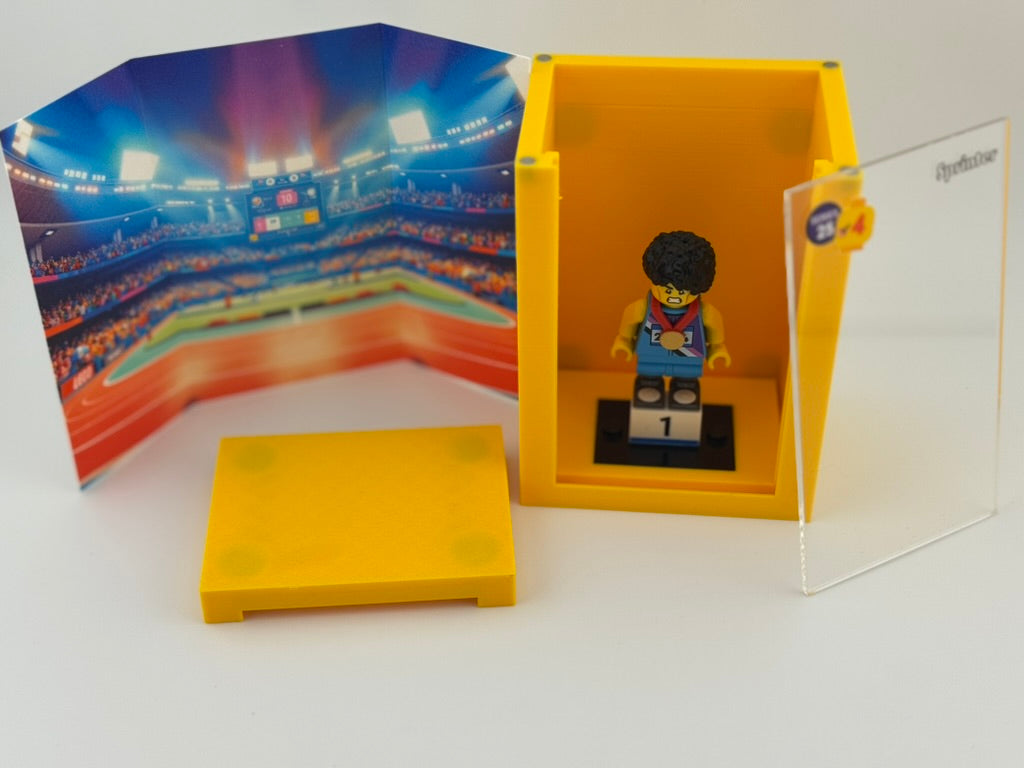 brickAtom™ Display – Chaos, Capes & Character (Series 25 CMF) 🧙‍♂️🎭