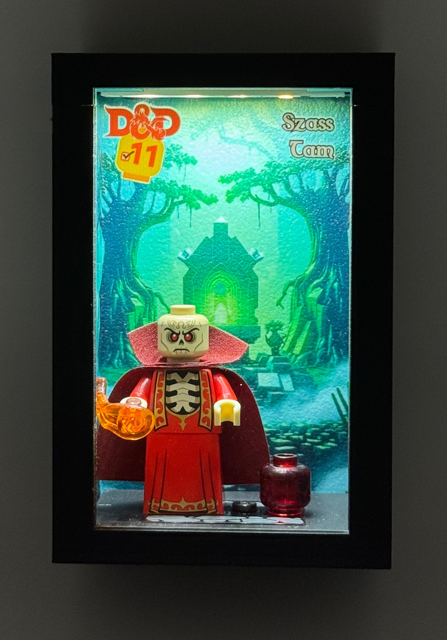 brickAtom™ Display – Dungeons, Dice & Destiny (Dungeons and Dragons Series) 🐉🎲